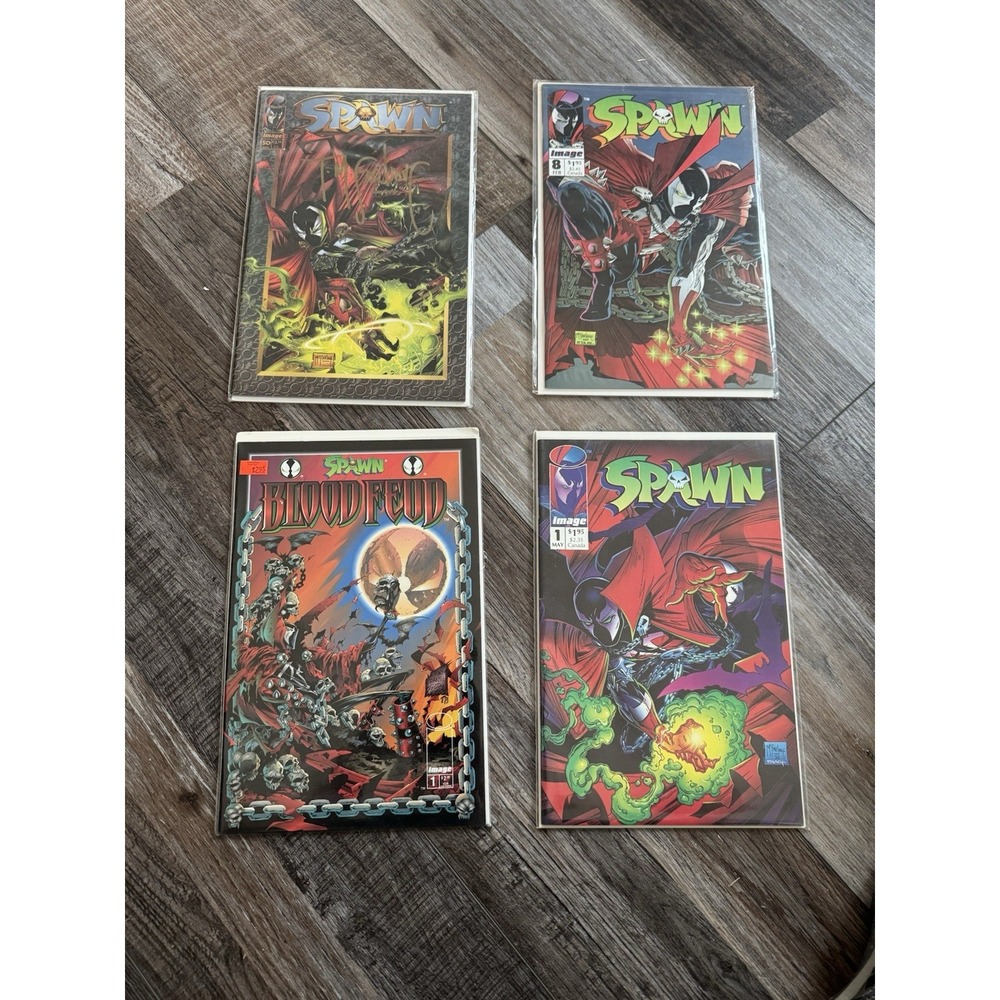 Spawn Comic Book Lot One Is Signed With The COA with It